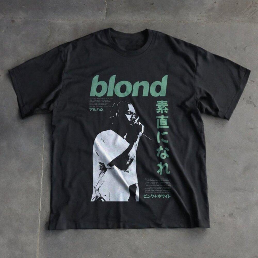 Frank Ocean Blond Unisex Black Shirt